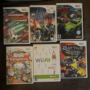 Nintendo Wii game bundle